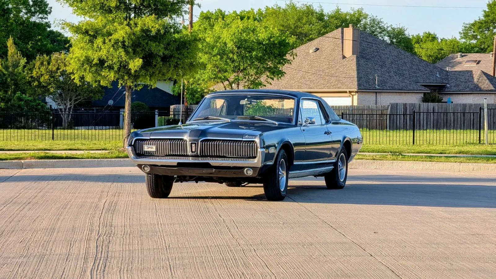 Mercury Cougar classic coupe in sunlight